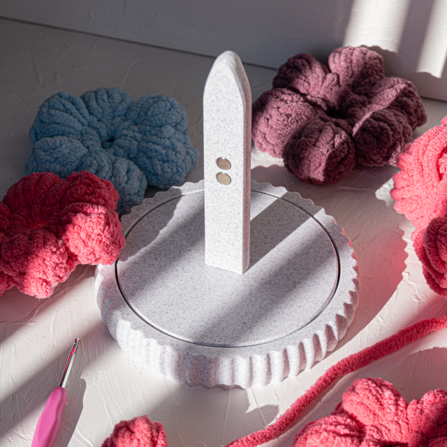 Magnetyczny kołowrotek na włóczkę | Yarn spinner for Crochet / Knitting