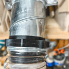 Szybkozłącze magnetyczne do odciągu trocin | Adapter do węża SPIRO Ø50-150mm