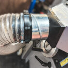 Szybkozłącze magnetyczne do odciągu trocin | Adapter do węża SPIRO Ø50-150mm