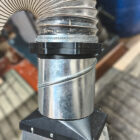 Szybkozłącze magnetyczne do odciągu trocin | Adapter do węża SPIRO Ø50-150mm