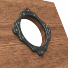 Pierścień magnetyczny do odciągu. CNC Stolarnia Laser