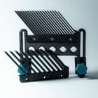 Grzebień dociskowy do piły, ukośnicy, frezarki.