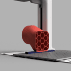 Dysza Odciągu Oparów Do Lasera światłowodowego V2