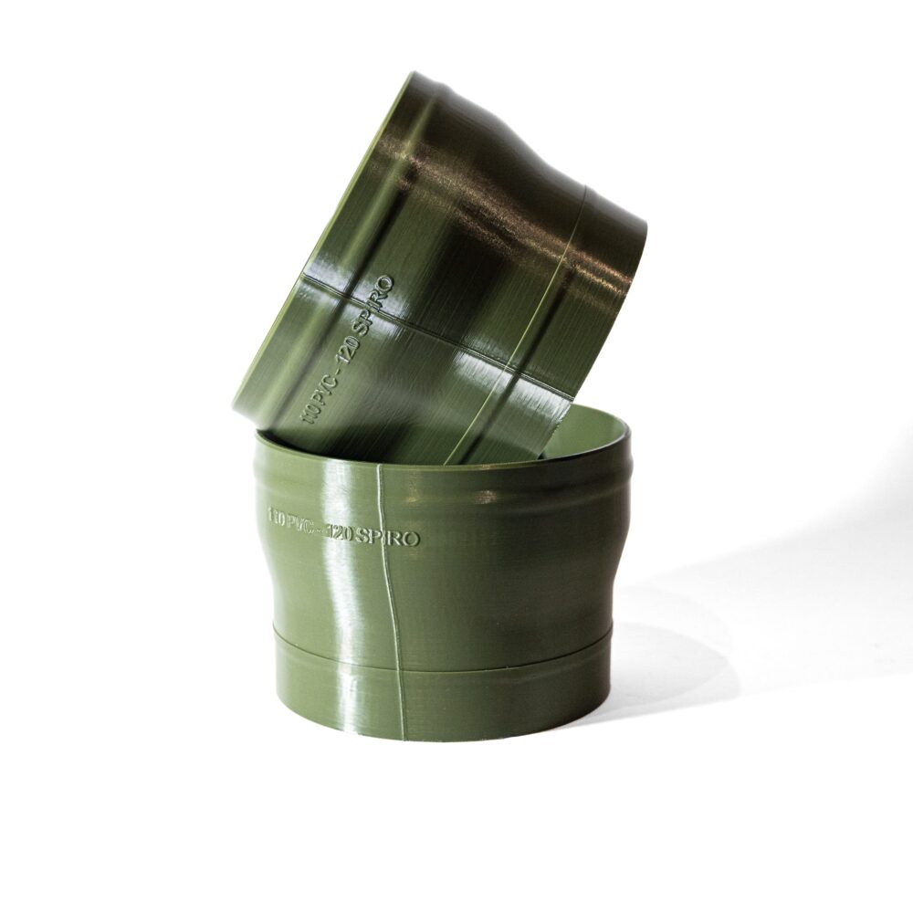 Adapter redukcja 110 rura kanalizacyjna do 120mm spiro