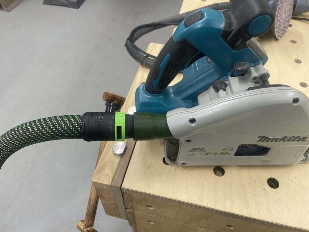 Adapter odsysania Makita SP6000j do węża Festool CLEANTEC