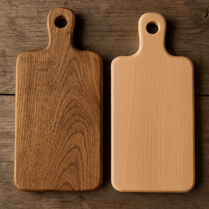 Które Drewno Wybrac Na Deskę do Krojena, Dąb Vs Buk