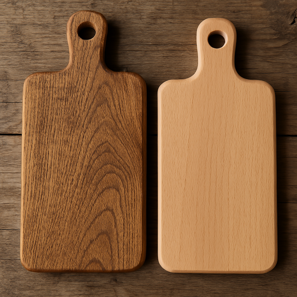 Blog o żywicach i nie tylko 4 Które Drewno Wybrac Na Deskę do Krojena, Dąb Vs Buk