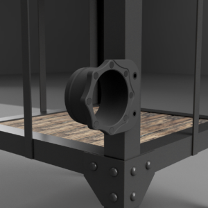 Mini Szybkozłącze Magnetyczne Do Odciągu Trocin I Wiórów Z Uchwytem Montażowym3