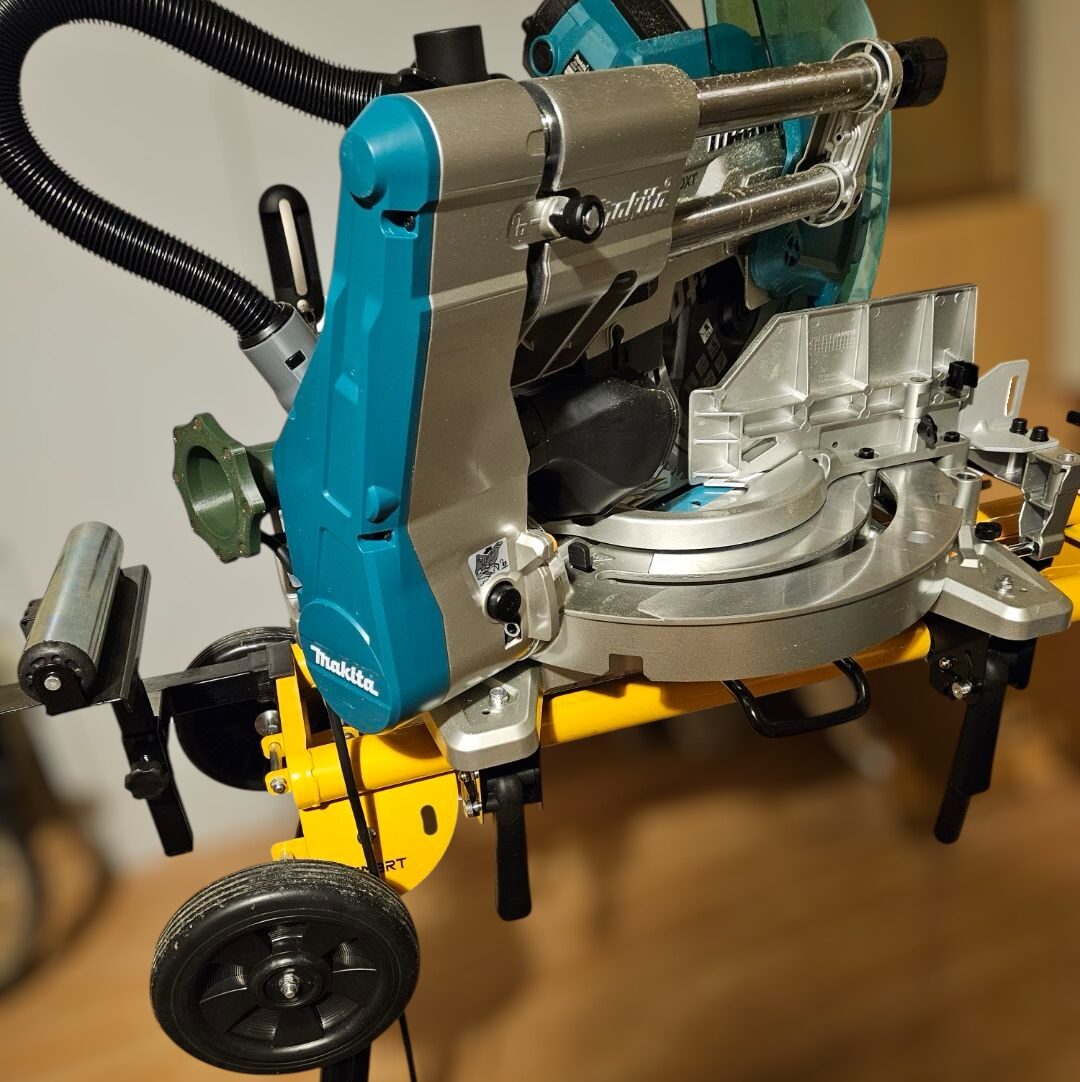 Magnetyczne szybkozłącze. Port Przeciwpyłowy do Makita LS1219 / LS1019