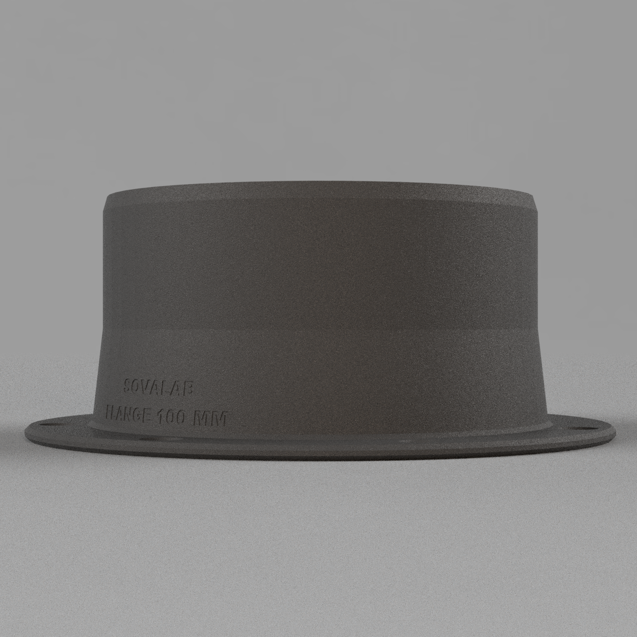 kołnierzflansza Adapter Przyłącze Port Do Odciągu Trocin Wąż Spiro 100 Mm.1