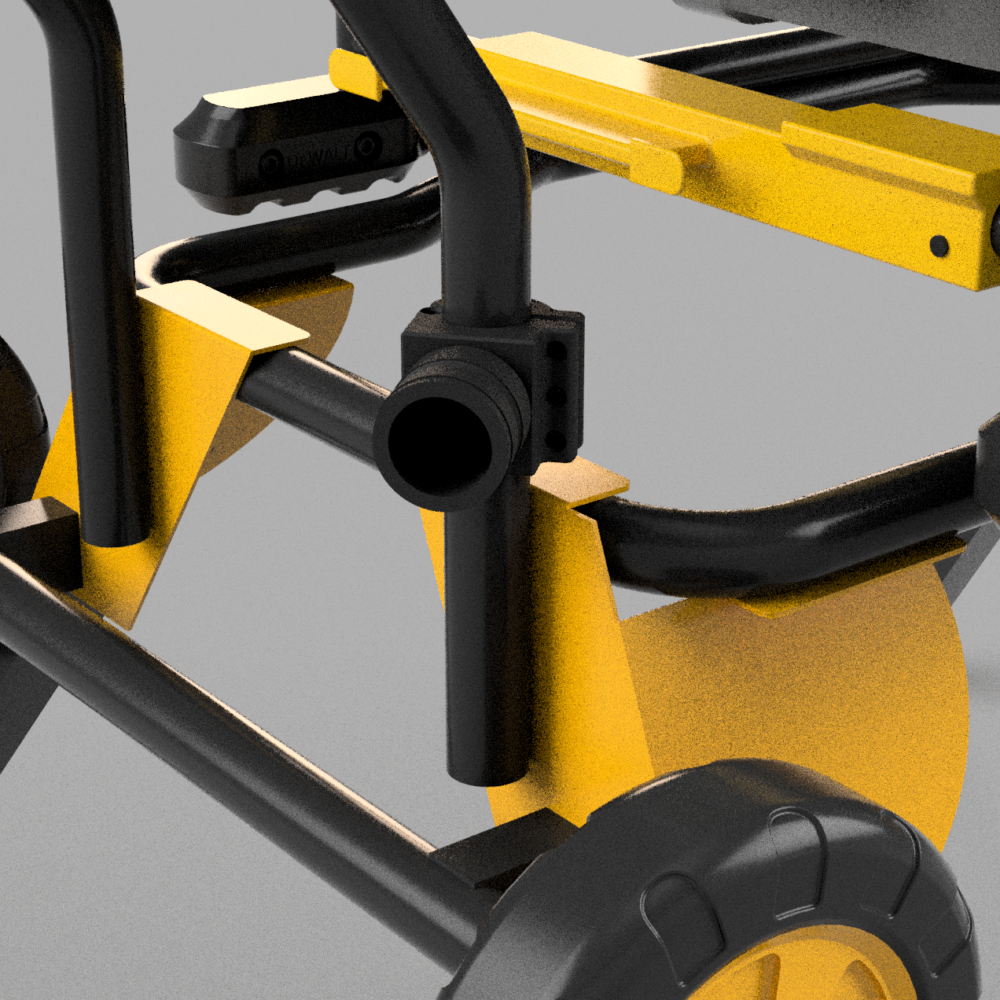 Uchwyt do adaptera z blokadą obrotową Dewalt AIRLOCK