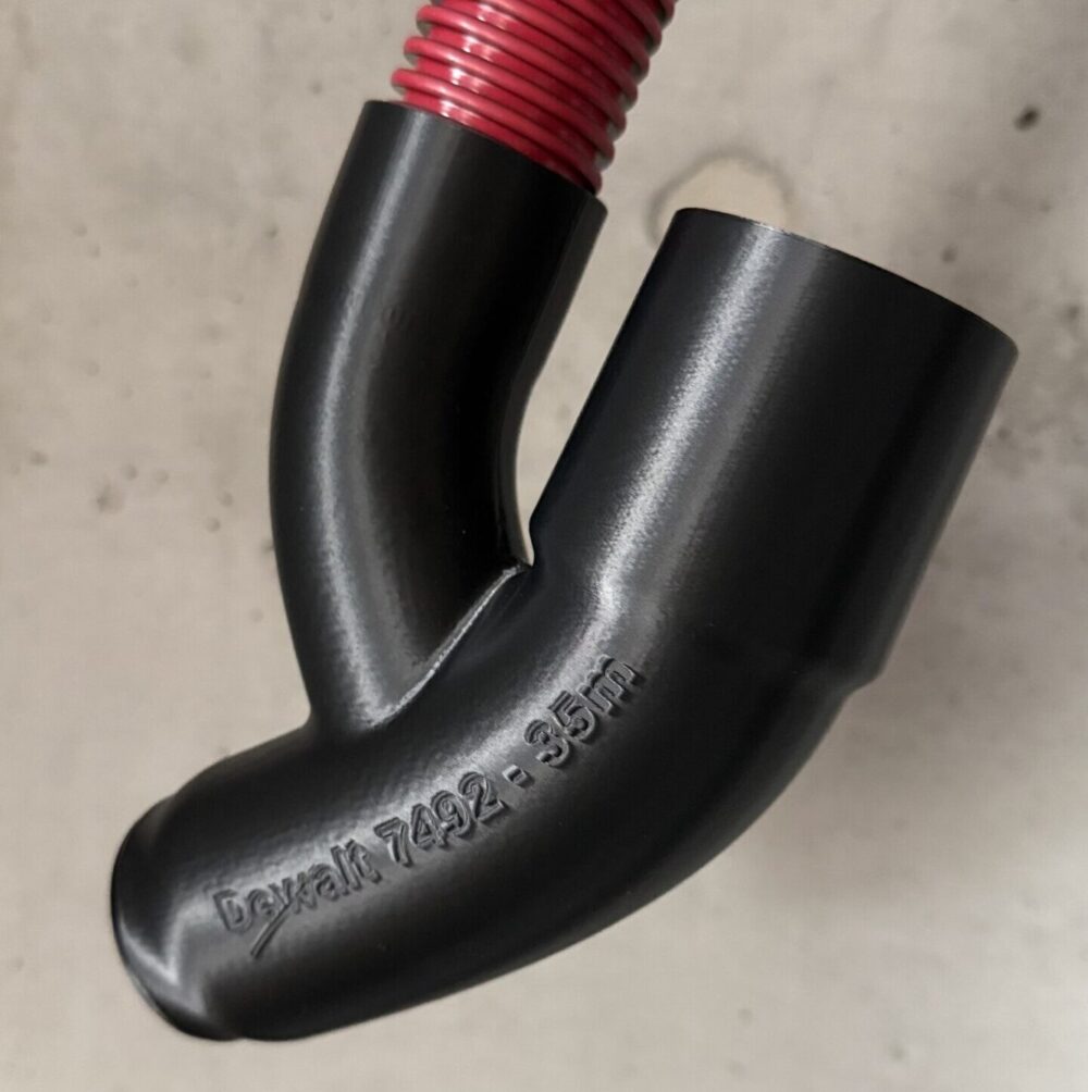 Rozdzielacz do Odciągu Pyłu dla Piły DeWALT DWE7492, wąż 40 MM - do odkurzacza 35 mm