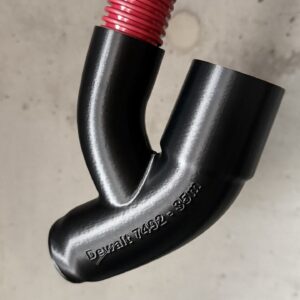 Rozdzielacz do Odciągu Pyłu dla Piły DeWALT DWE7492, wąż 40 MM - do odkurzacza 35 mm