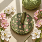 Składany kołowrotek - stojak na włóczkę | Yarn spinner - SPRING VIBE Składany kołowrotek - stojak na włóczkę | Yarn spinner - SPRING VIBE