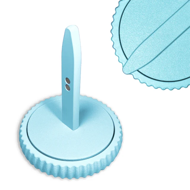 Składany kołowrotek - stojak na włóczkę | Yarn spinner - baby Blue