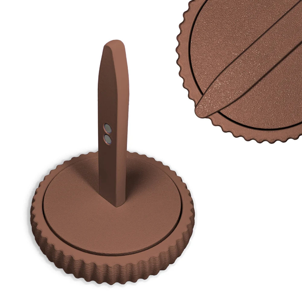 Składany kołowrotek - stojak na włóczkę | Yarn spinner - Dark Chocolate